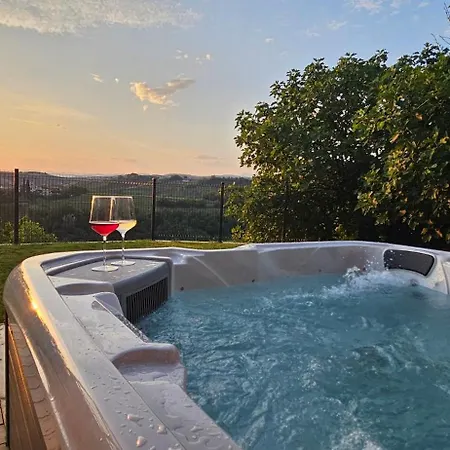 The Cosyvine House - A Peaceful Private Retreat With Jacuzzi, Sauna, And Breathtaking Brda Views 펜션 Kozana