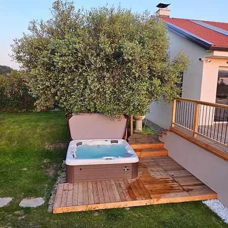 The Cosyvine House - A Peaceful Private Retreat With Jacuzzi, Sauna, And Breathtaking Brda Views 펜션 Kozana