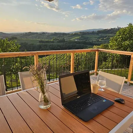 The Cosyvine House - A Peaceful Private Retreat With Jacuzzi, Sauna, And Breathtaking Brda Views